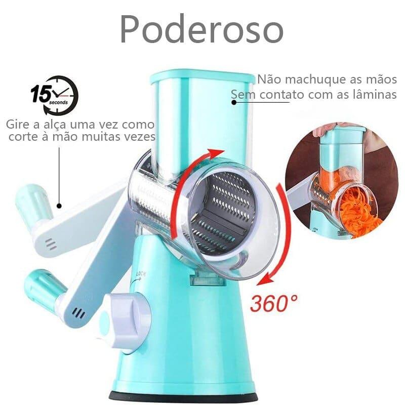 CutterPro™ - Cortador e Fatiador de Legumes Multifuncional 3 em 1 - Hoppyshop