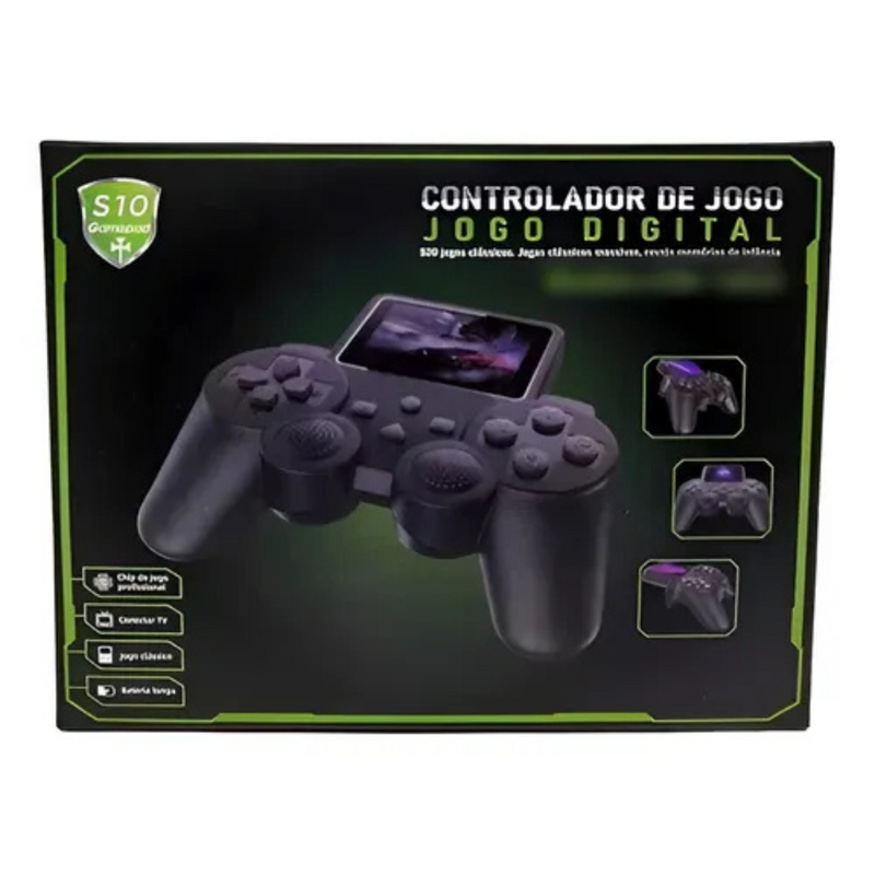 Controle Portátil Game Stick S10 – 520 Jogos