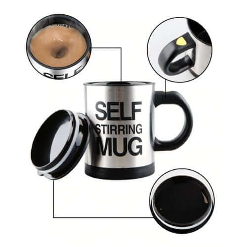 Caneca Self Stirring Mug