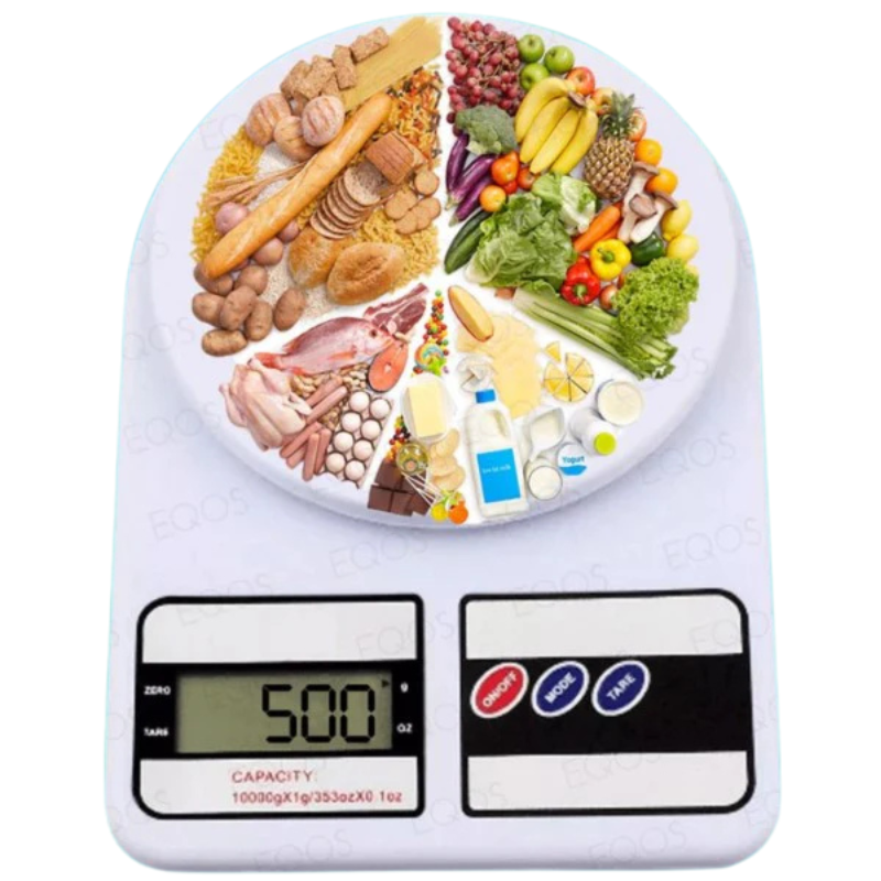 Balança Digital de Cozinha Precisão Cozinha 10kg Nutrição E Dieta, Até 10 kg, Escala 1 grama