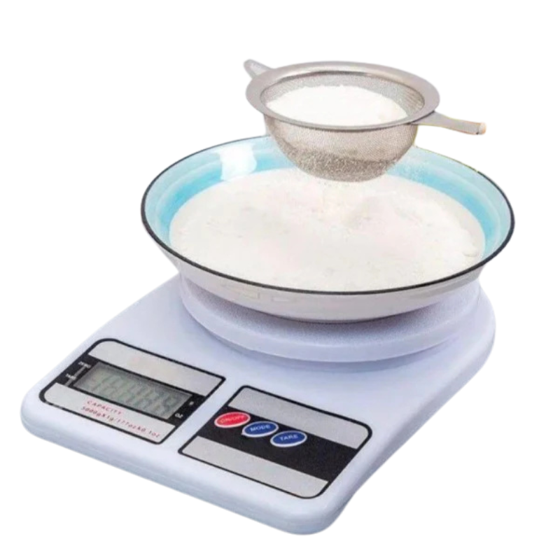 Balança Digital de Cozinha Precisão Cozinha 10kg Nutrição E Dieta, Até 10 kg, Escala 1 grama